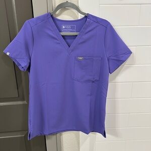 FIGS SET Amythest Catarina Top S, Kade Bottom Small Regular Length and Waist New